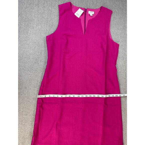 NWT J. Crew Factory Dress Business Career Sleeveless Pink Size 10 - Picture 6 of 8